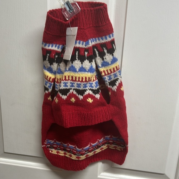 Lands End kids sweaters and matching dog sweater - Picture 9 of 11